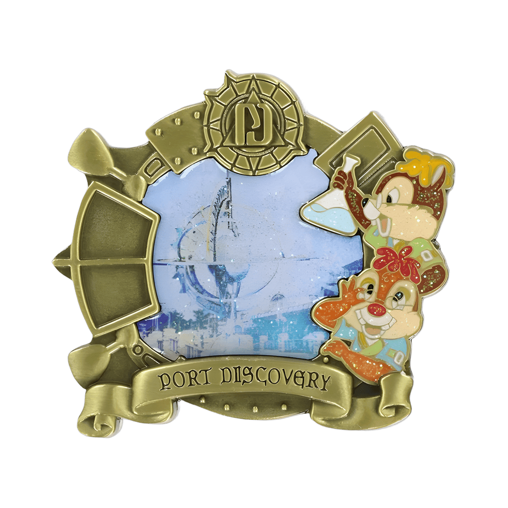 Port Discovery - Chip & Dale Disney pin