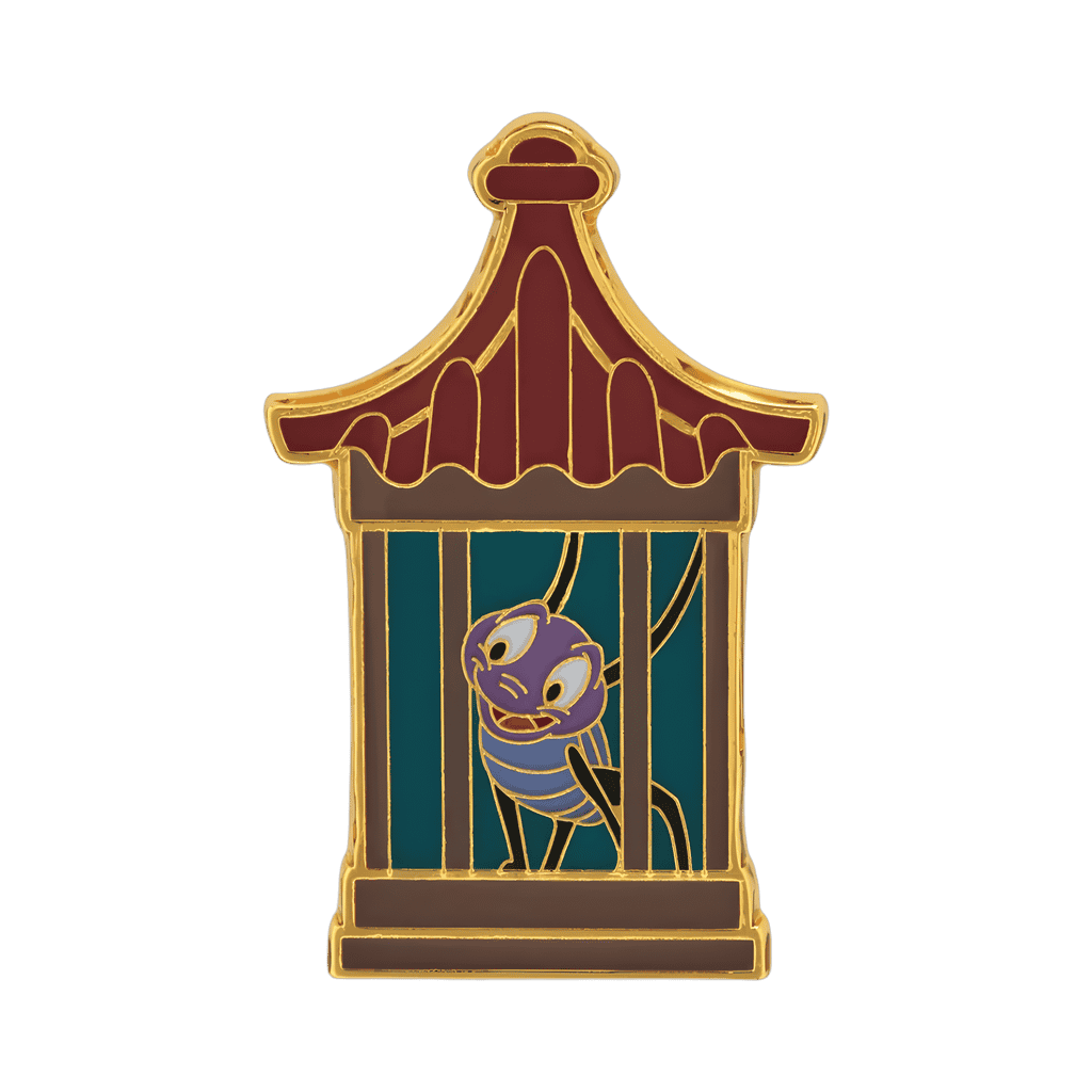 Cri-Kee in Cage Disney pin