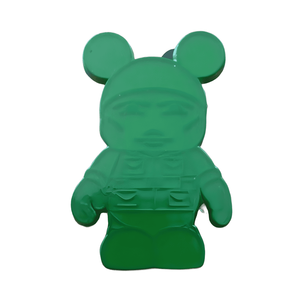 Green Army Man Disney pin
