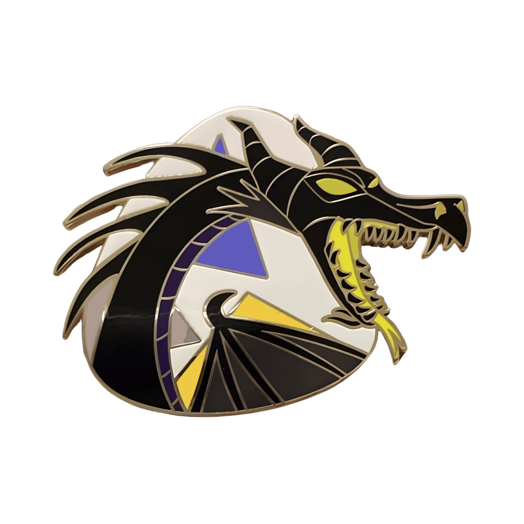 Maleficent as a Dragon Disney pin