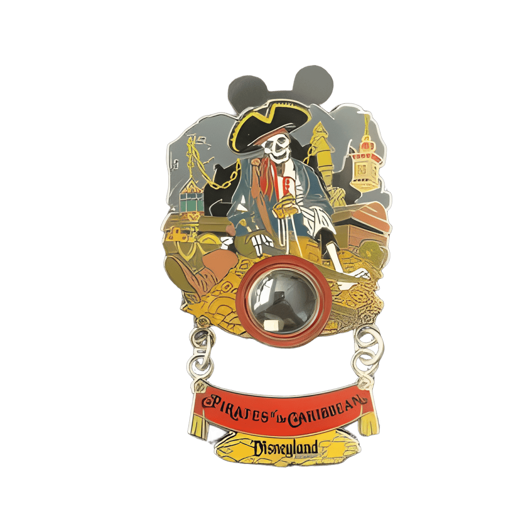 Skeleton Pirate - Pirates of the Caribbean Disney pin