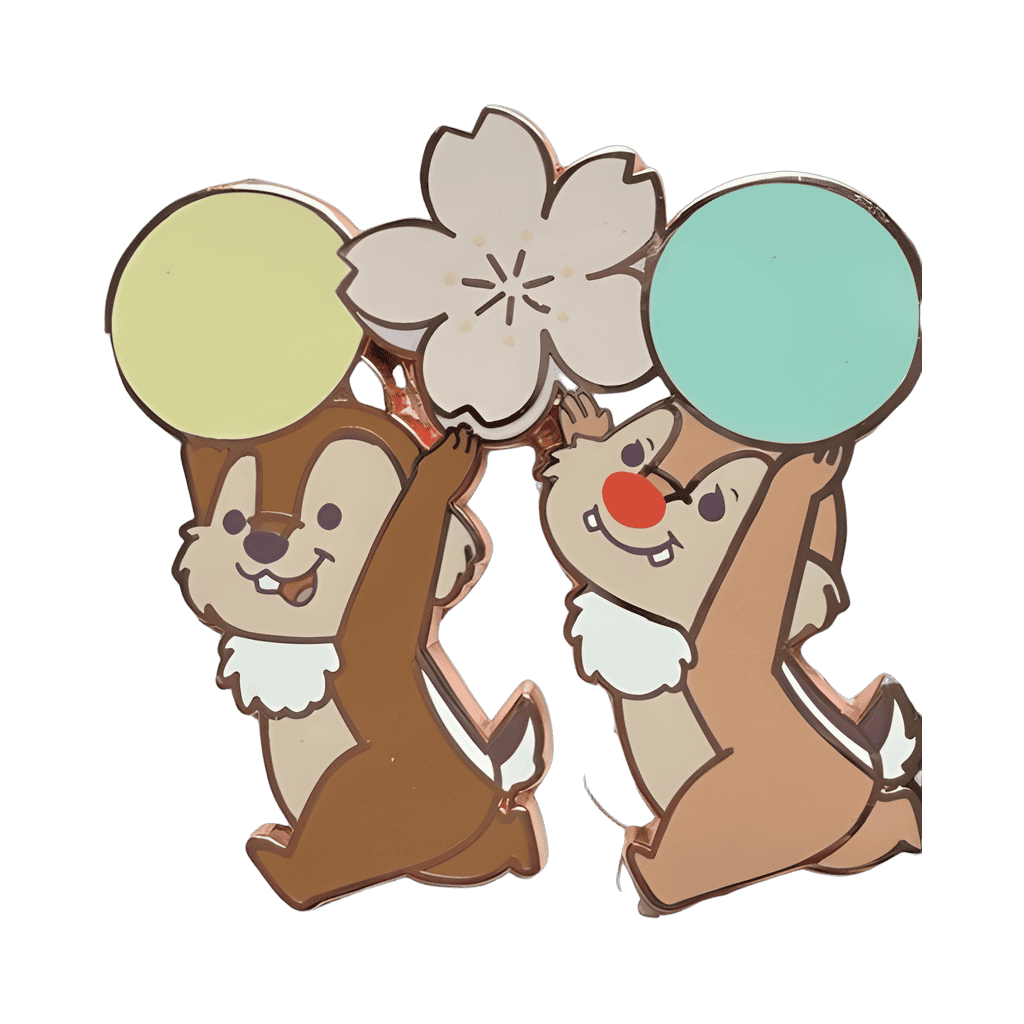 Chip and Dale Disney pin