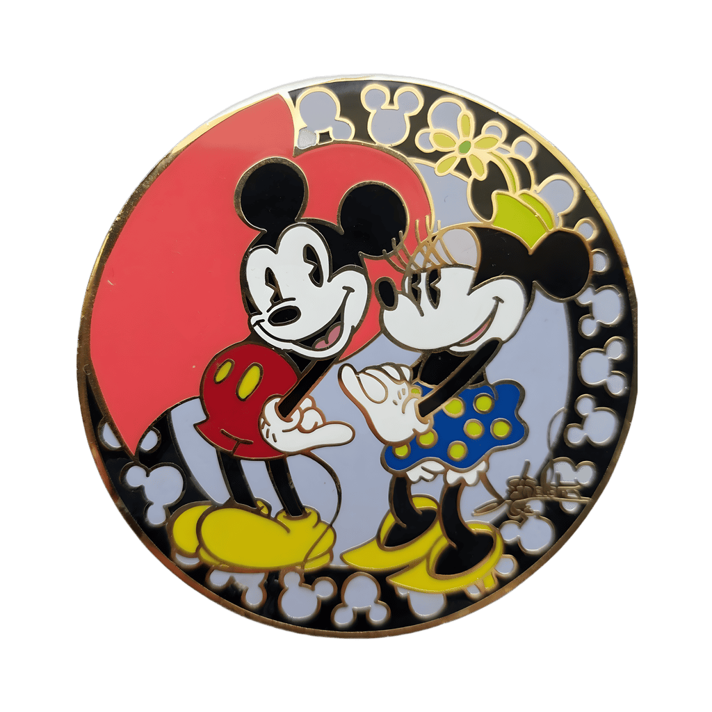 Mickey and Minnie Disney pin