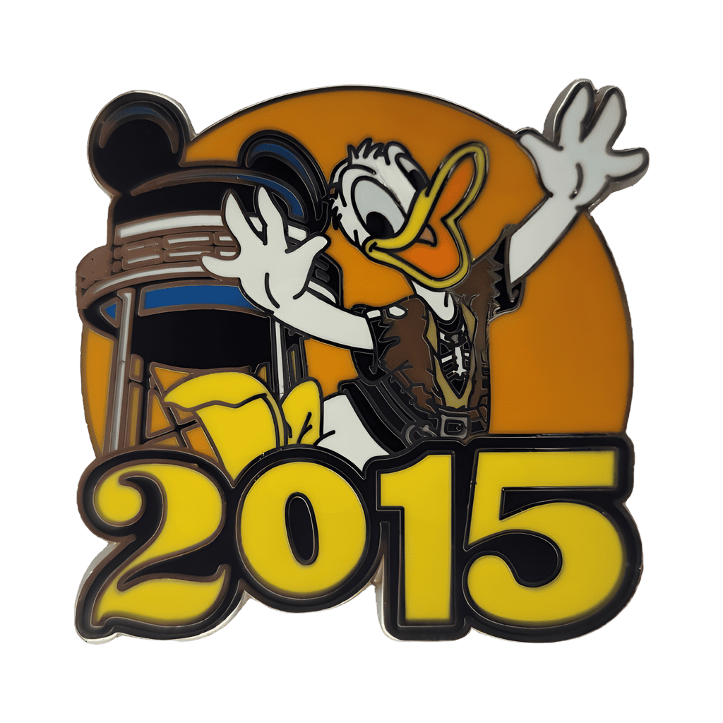 2015 Disney World Icons Pin Trading Starter Set - Donald at Hollywood Studios Disney pin