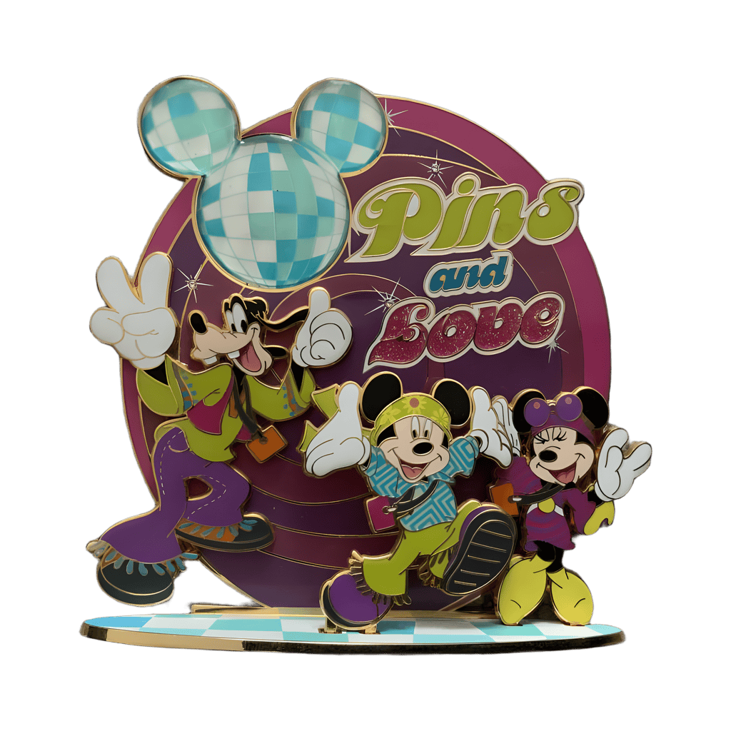 Mickey, Minnie & Goofy - Jumbo Pin Disney pin