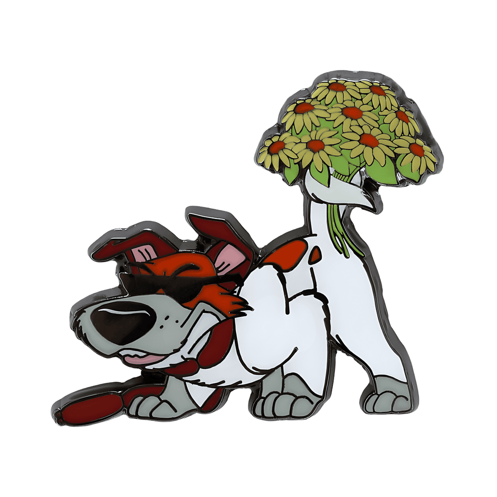 Dodger Flowers Disney pin