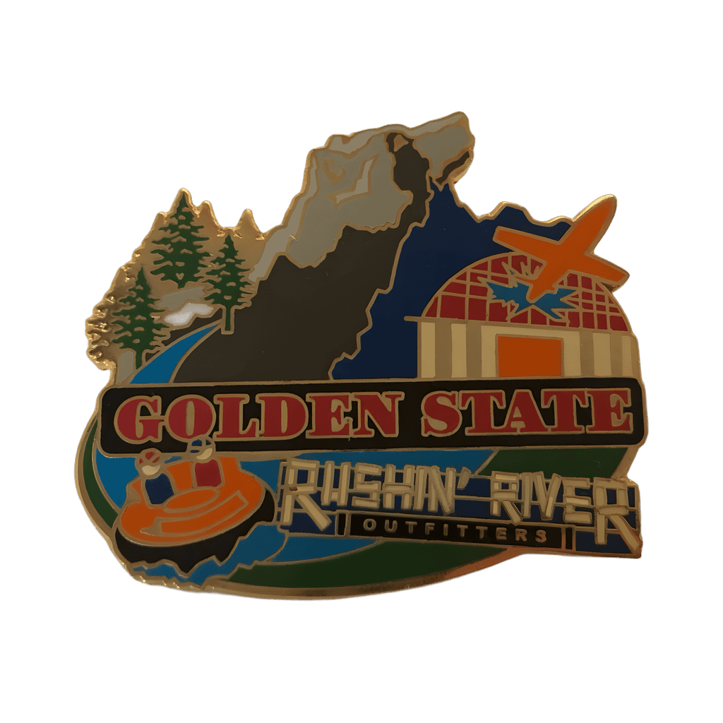 Grizzly River Run - Golden State Rushin' River Outfitters Disney pin