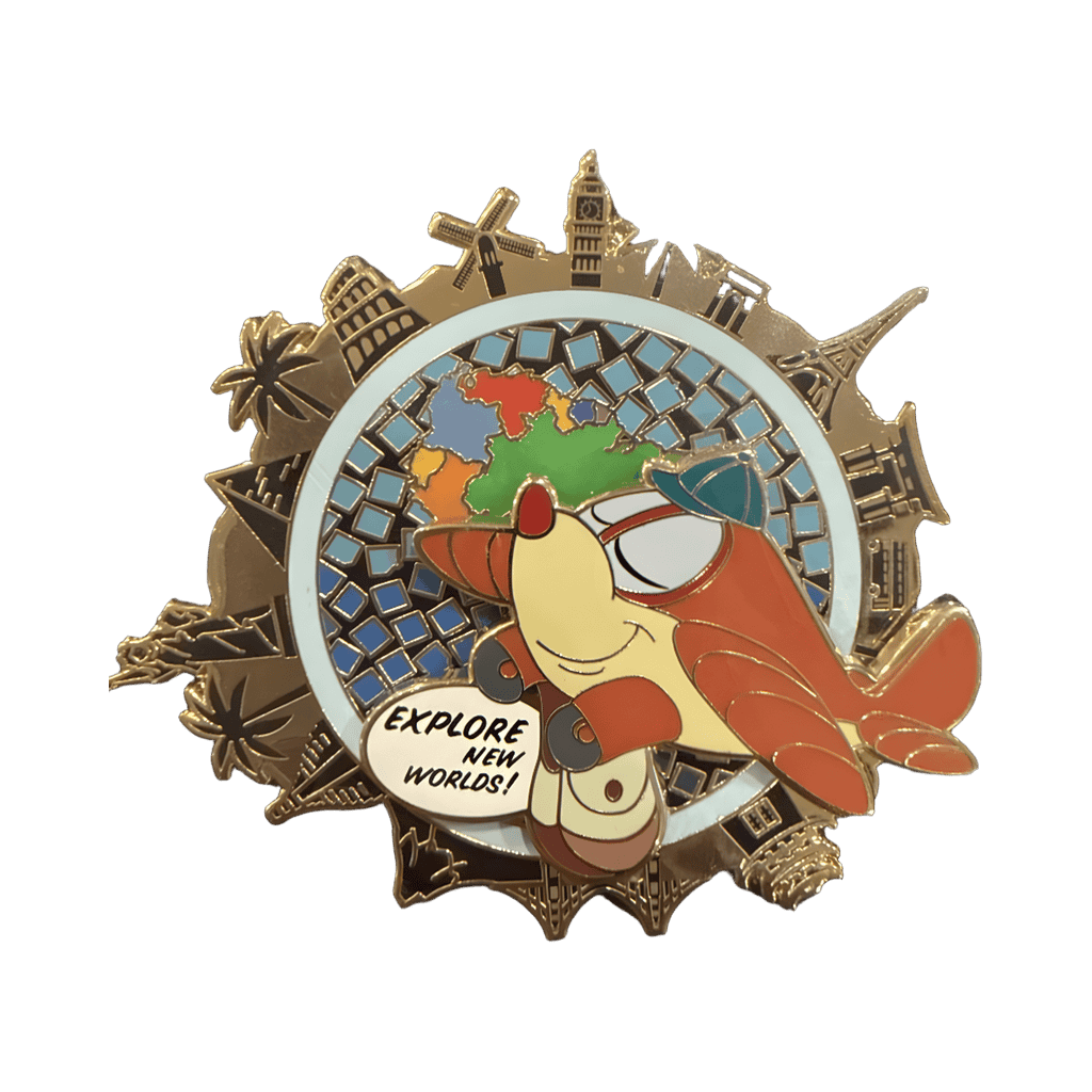 Pedro the Mail Plane Disney pin