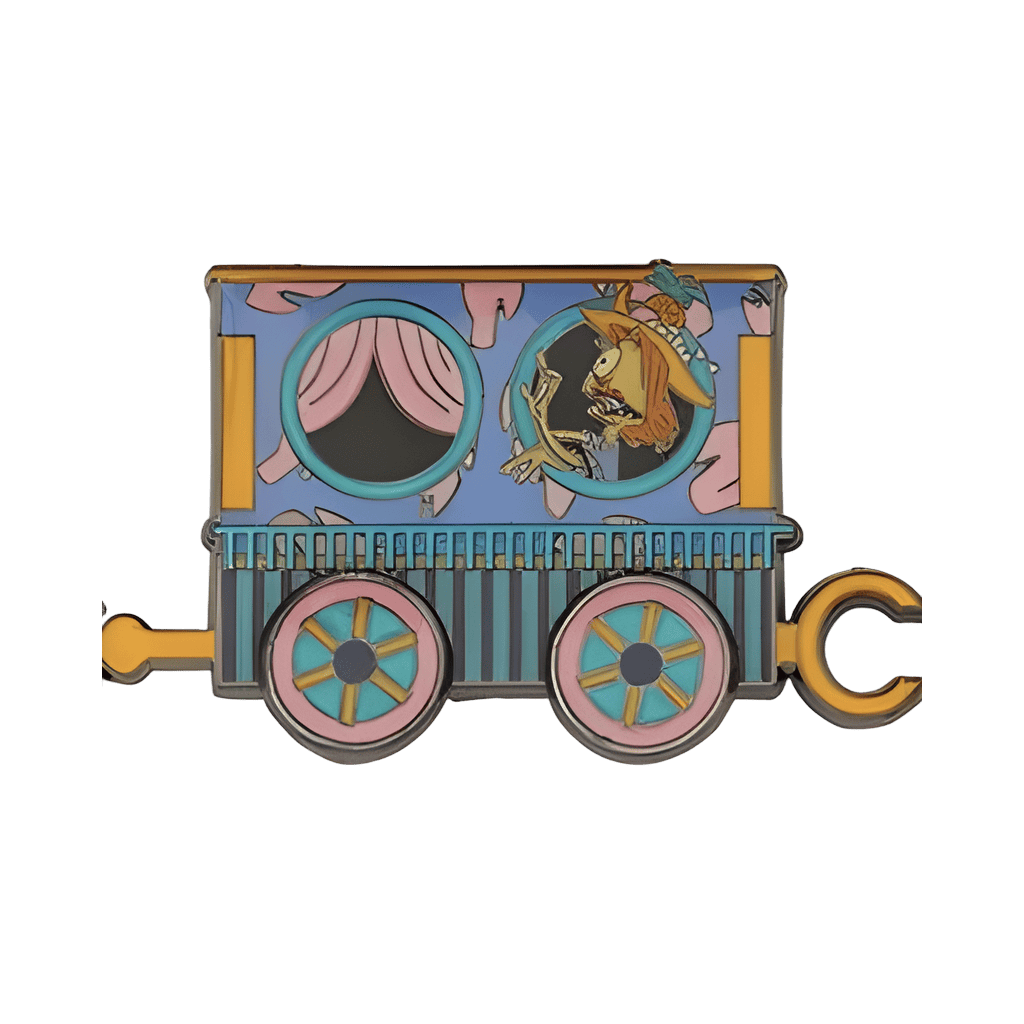 Pleakley Train Disney pin