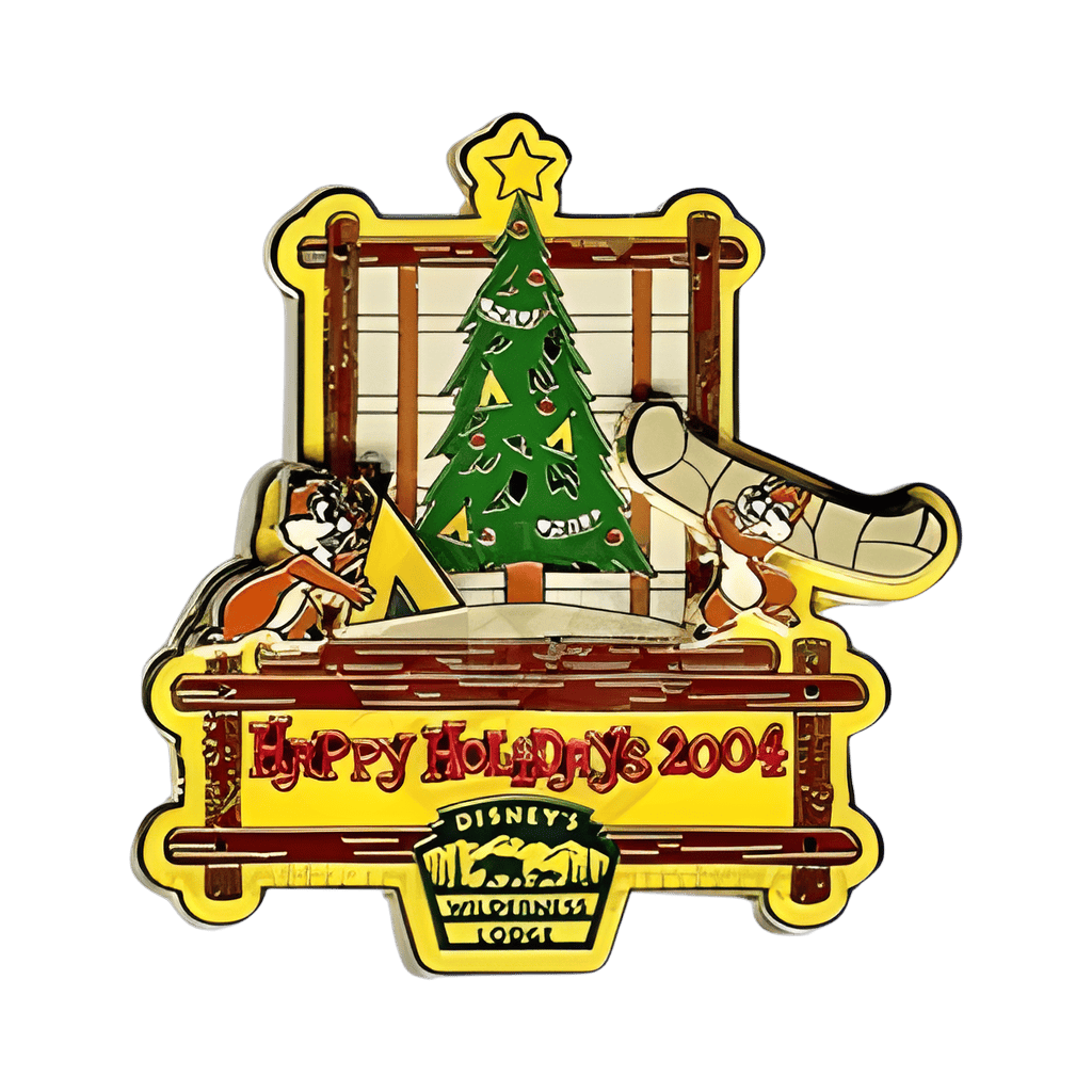 Happy Holidays 2004 - Wilderness Lodge Disney pin