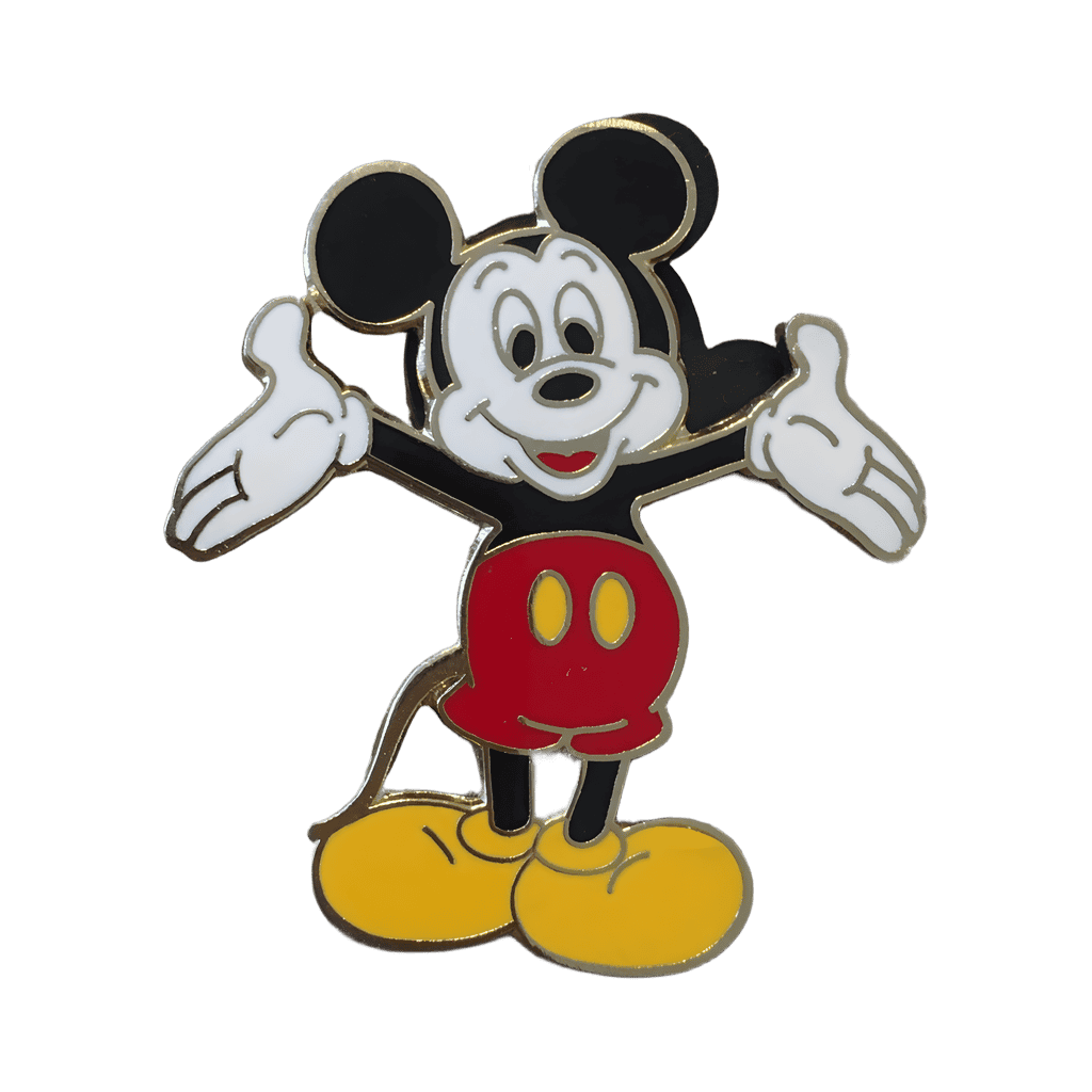 Mickey with Outstretched Arms Disney pin