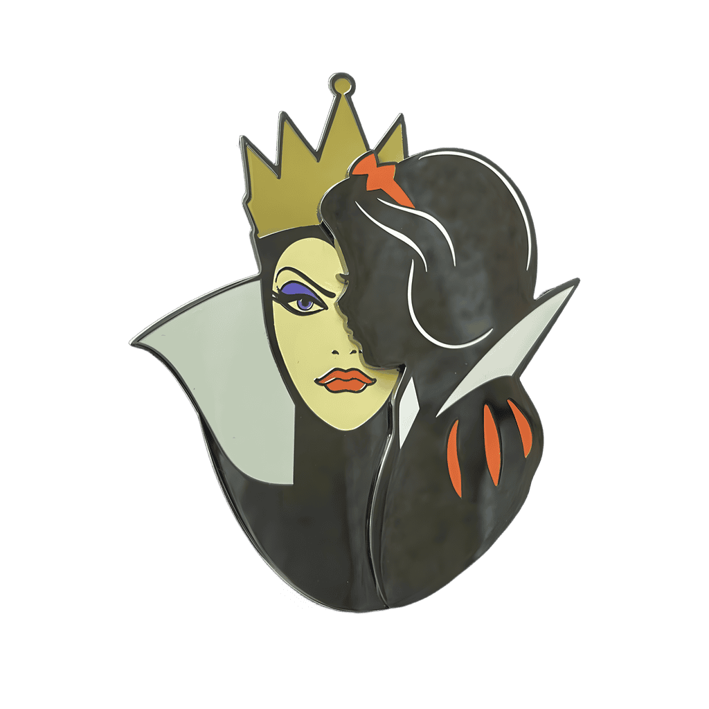 Evil Queen and Snow White Disney pin