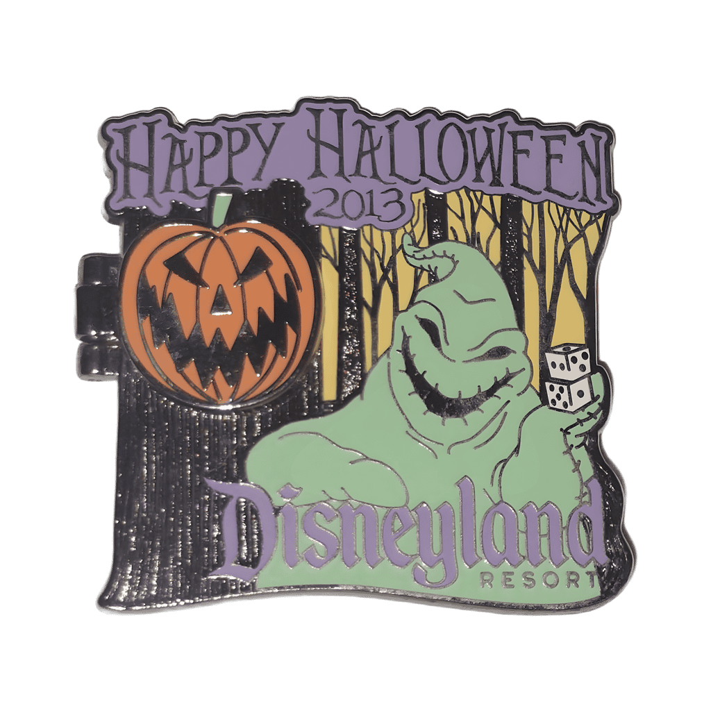 Happy Halloween - Oogie Boogie and Door Hinged Pin Disney pin