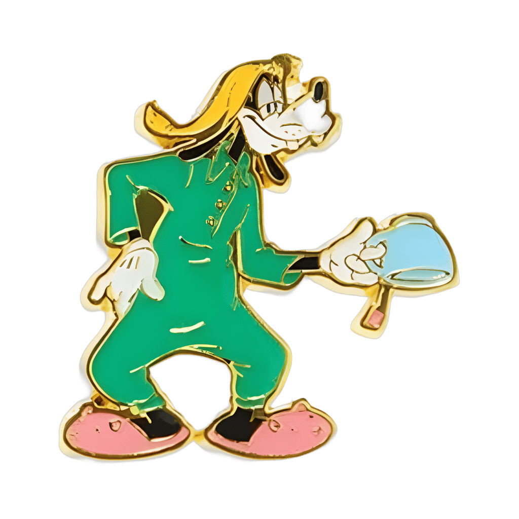 Goofy Spilling a Cup of Coffee Disney pin
