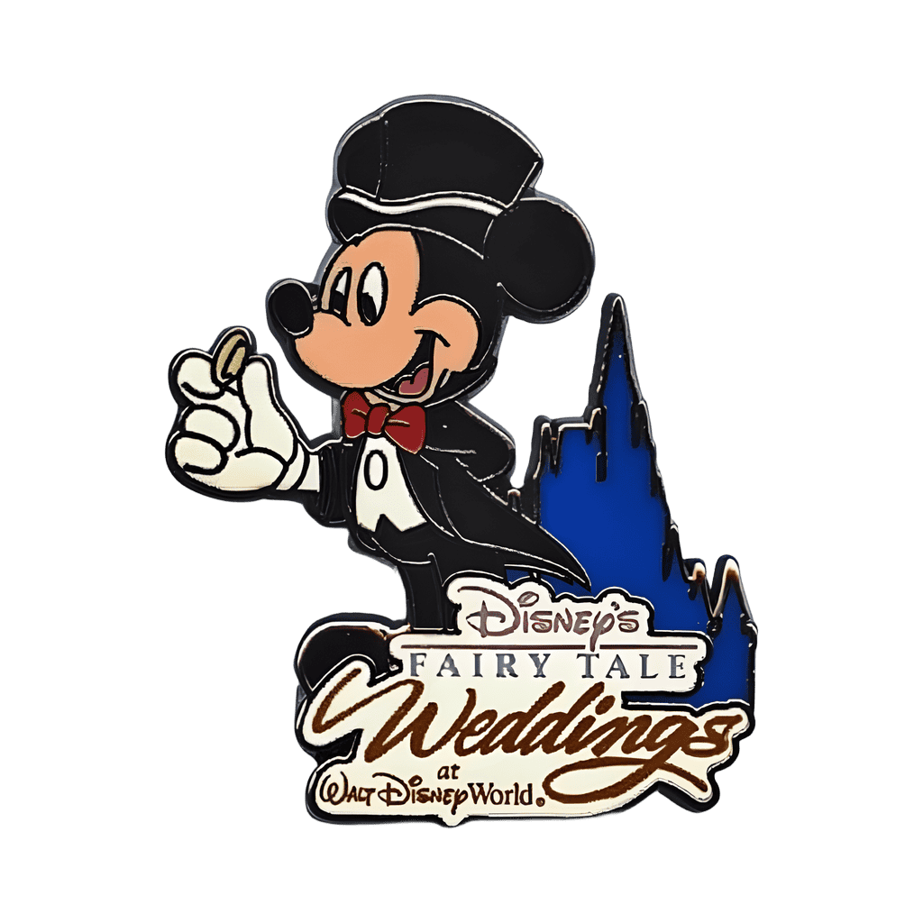 Bride and Groom Minnie and Mickey at Walt Disney World Set — Mickey Disney pin