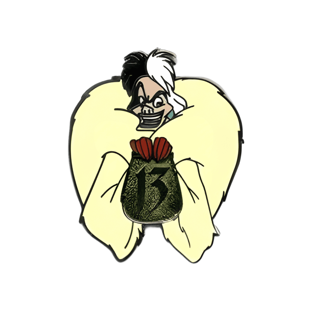 Cruella De Vil Disney pin