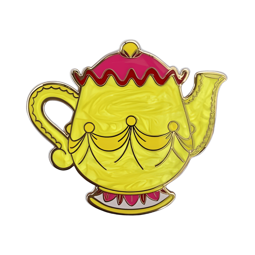 January - Belle - Teapot Disney pin