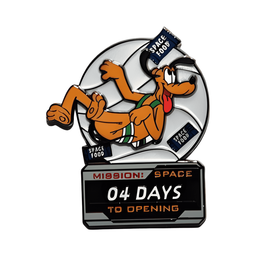 04 Days - Pluto Disney pin