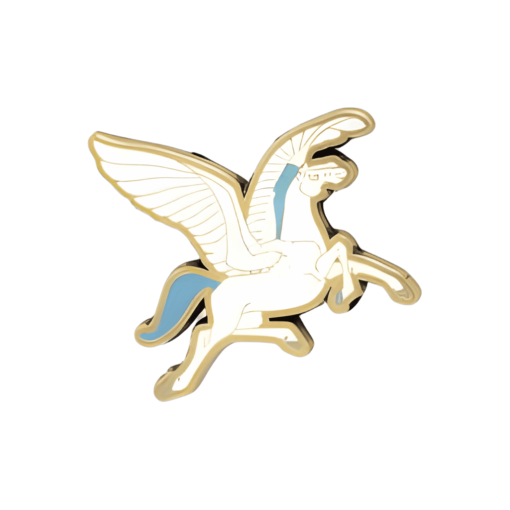 Flying Pegasus Disney pin
