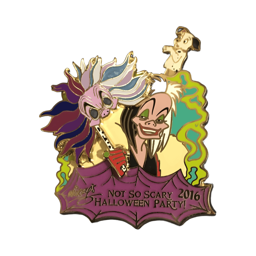Cruella De Ville Disney pin