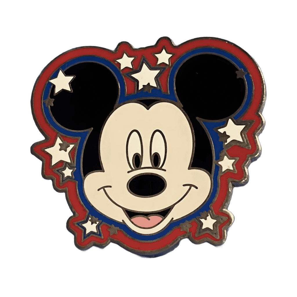 Mickey - White Stars Disney pin