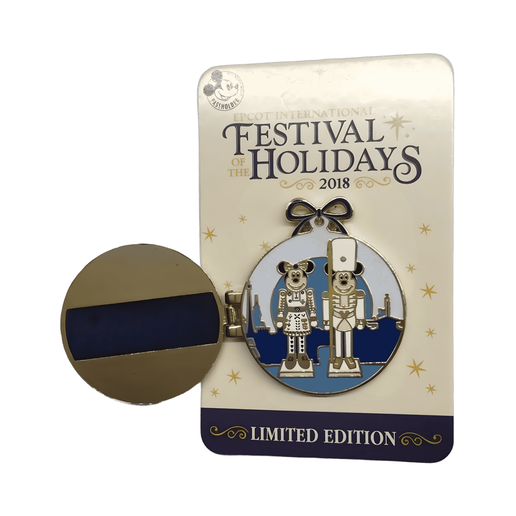 Mickey and Minnie Nutcrackers - Annual Passholder Disney pin