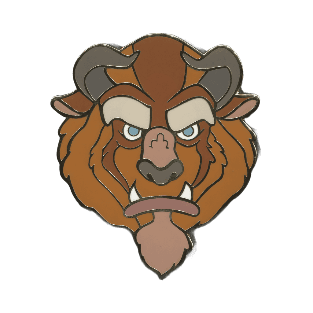 Beast Disney pin