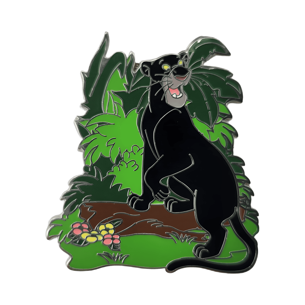 The Jungle Book - Bagheera on Log Disney pin