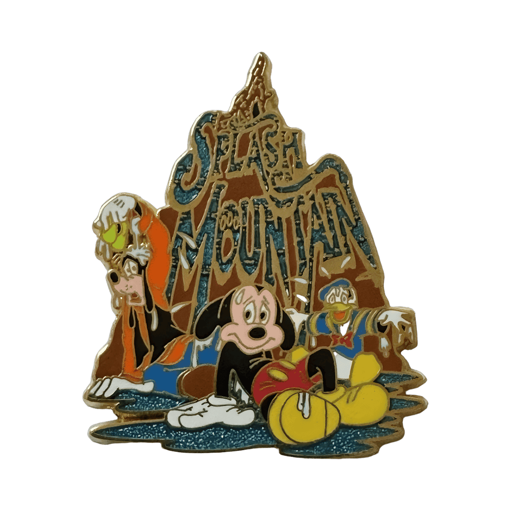 Splash Mountain - Mickey, Donald & Goofy Disney pin