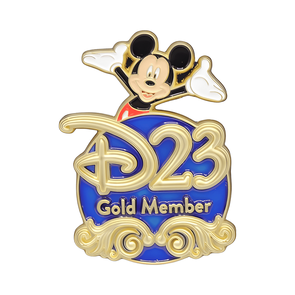 D23 Gold Member - Mickey Disney pin