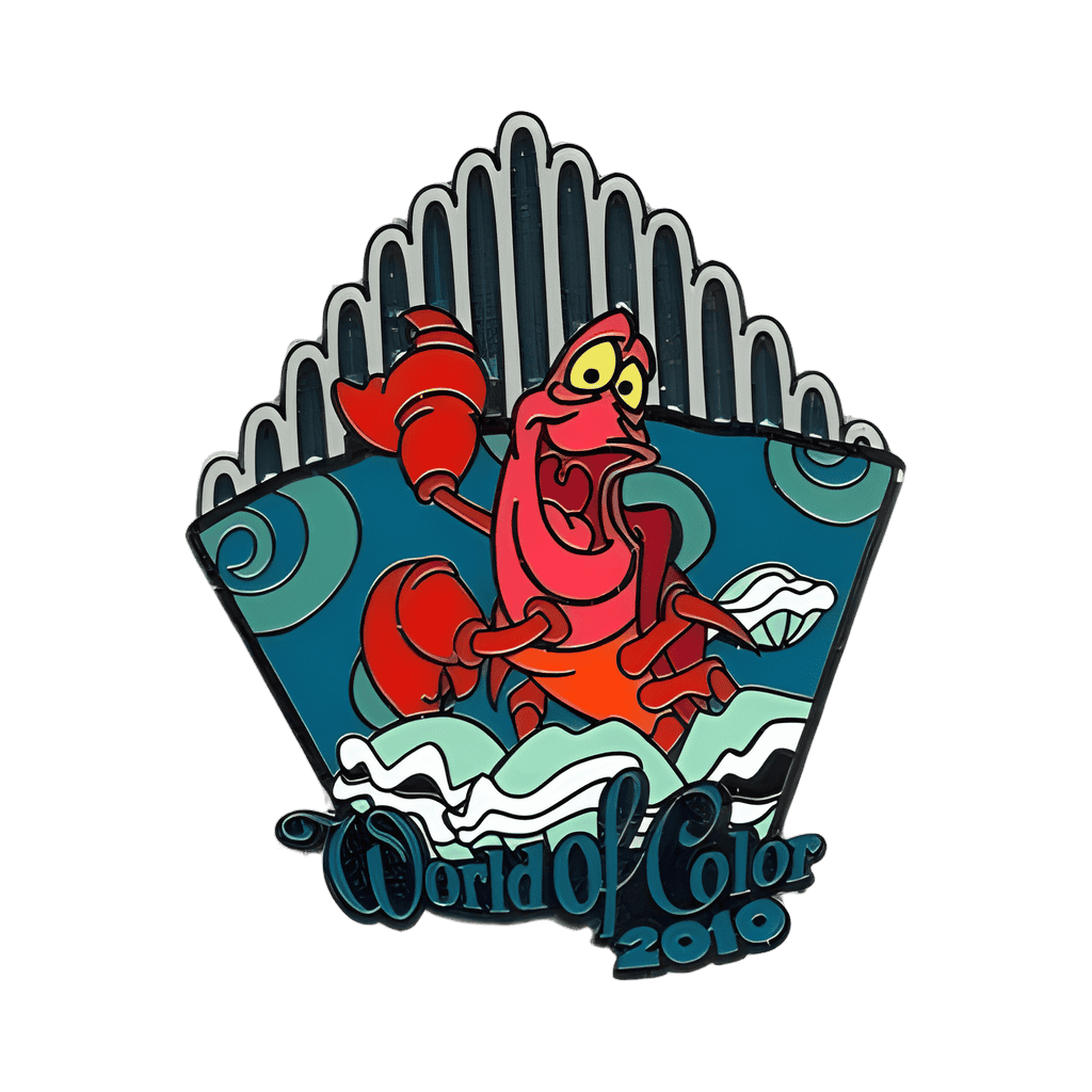 World of Color 2010 - Sebastian Disney pin