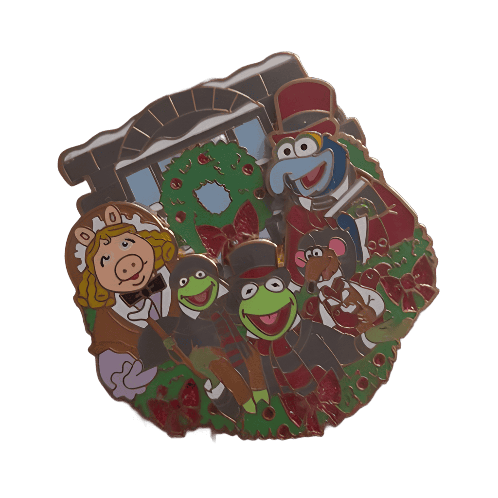 Kermit, Miss Piggy, Gonzo, Rizzo Disney pin