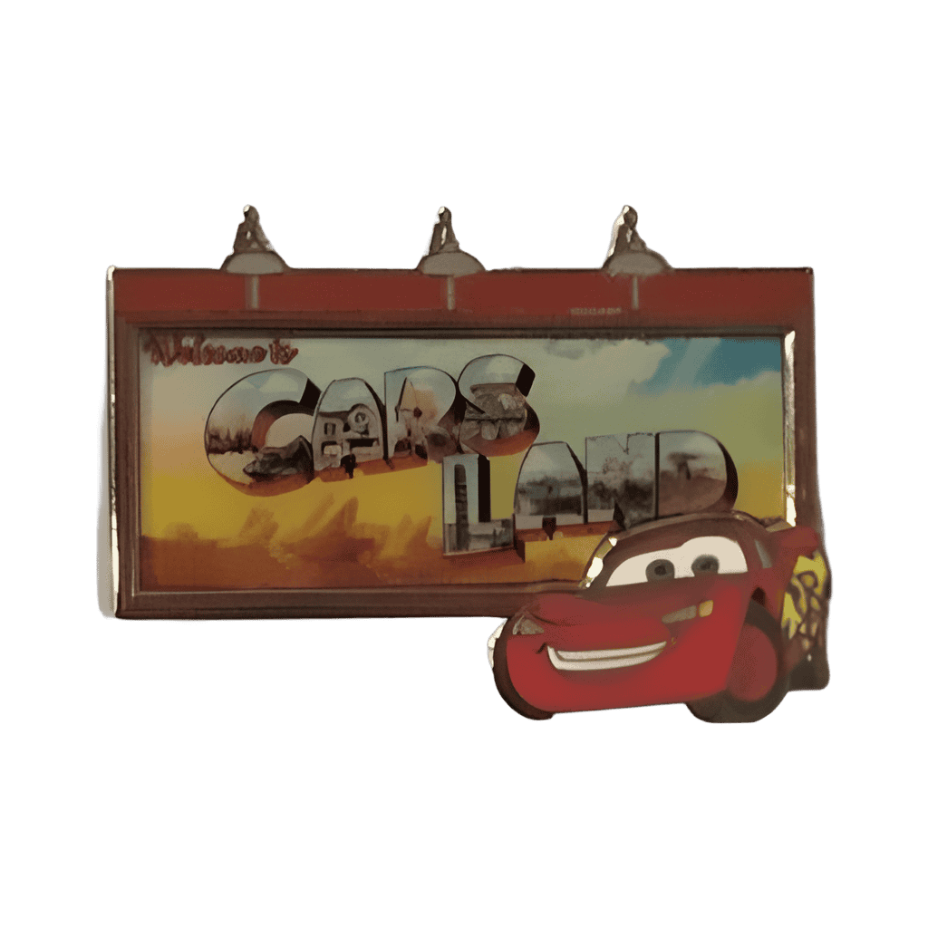 Cars Land - Lightning McQueen Disney pin