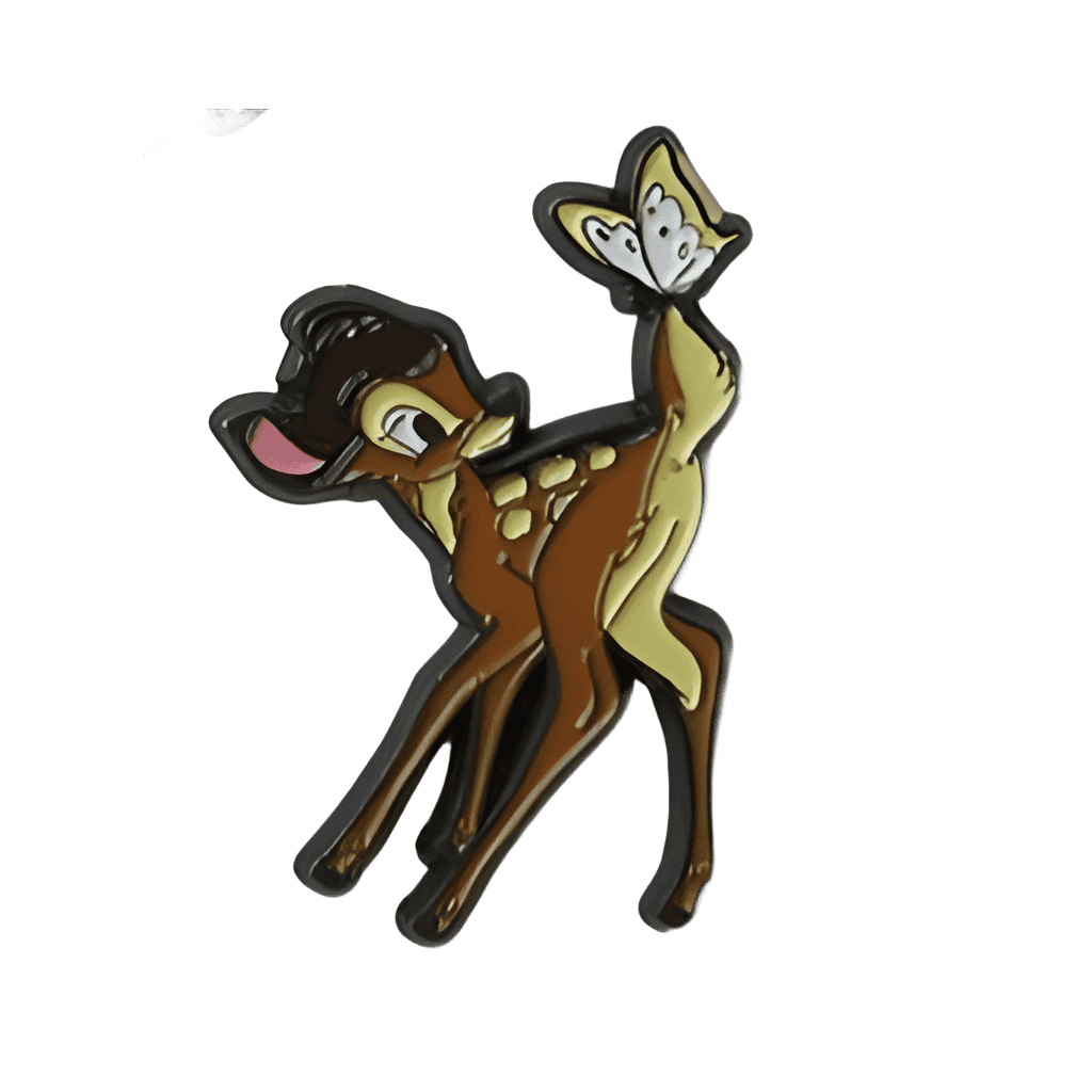 Bambi with Butterfly (Black) Disney pin
