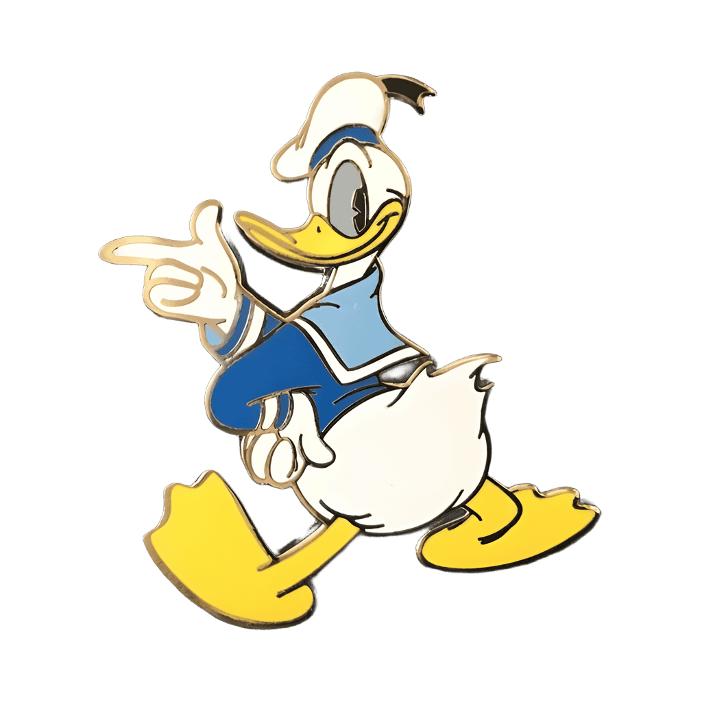 Donald Duck Pointing Fingers Disney pin