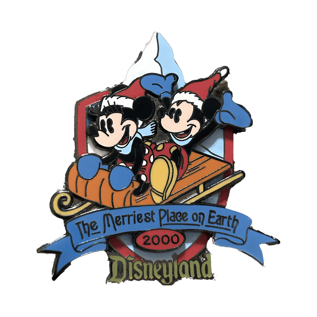 Merriest Place on Earth - Mickey and Minnie Disney pin