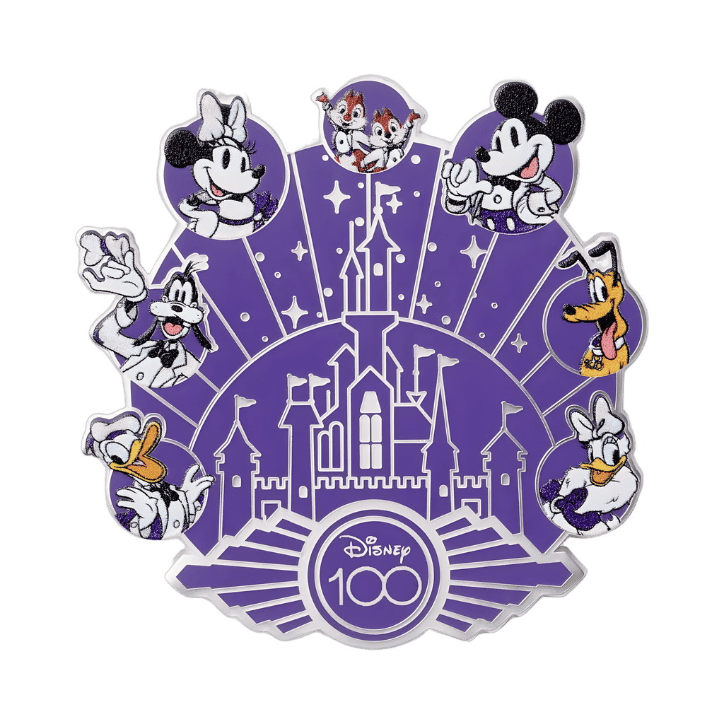 Platinum Celebration Mickey Mouse and Friends Cast Member Pin Disney pin
