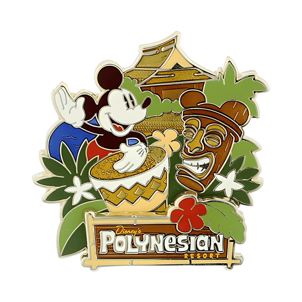 Mickey playing drums Disney pin