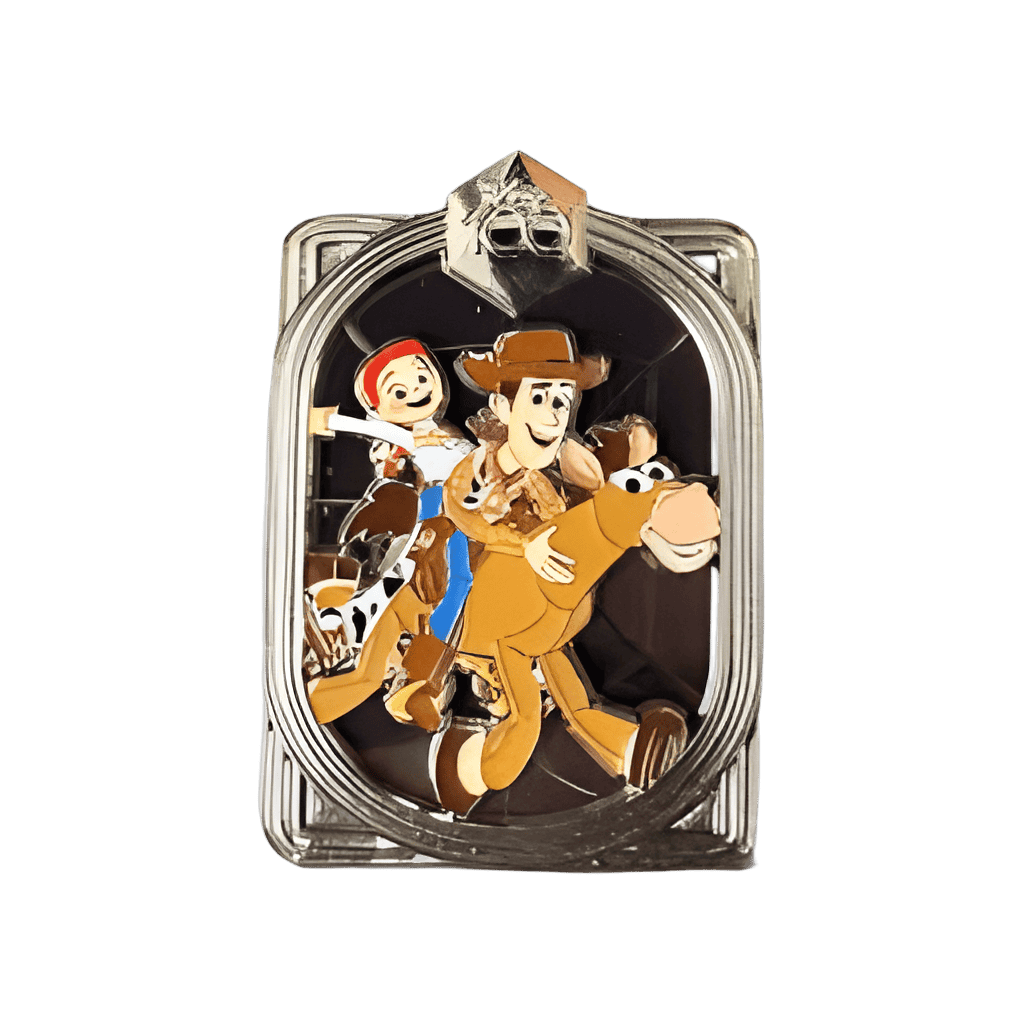 Woody, Jessie and Bullseye Disney pin