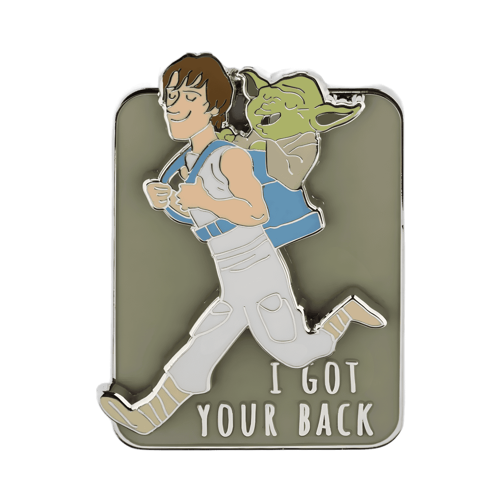 Luke Skywalker and Yoda - I Got Your Back Disney pin