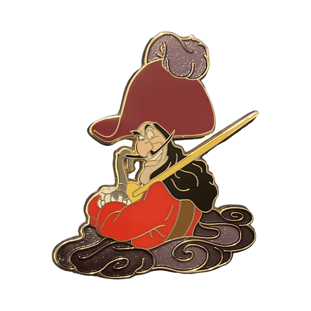 Captain Hook Disney pin
