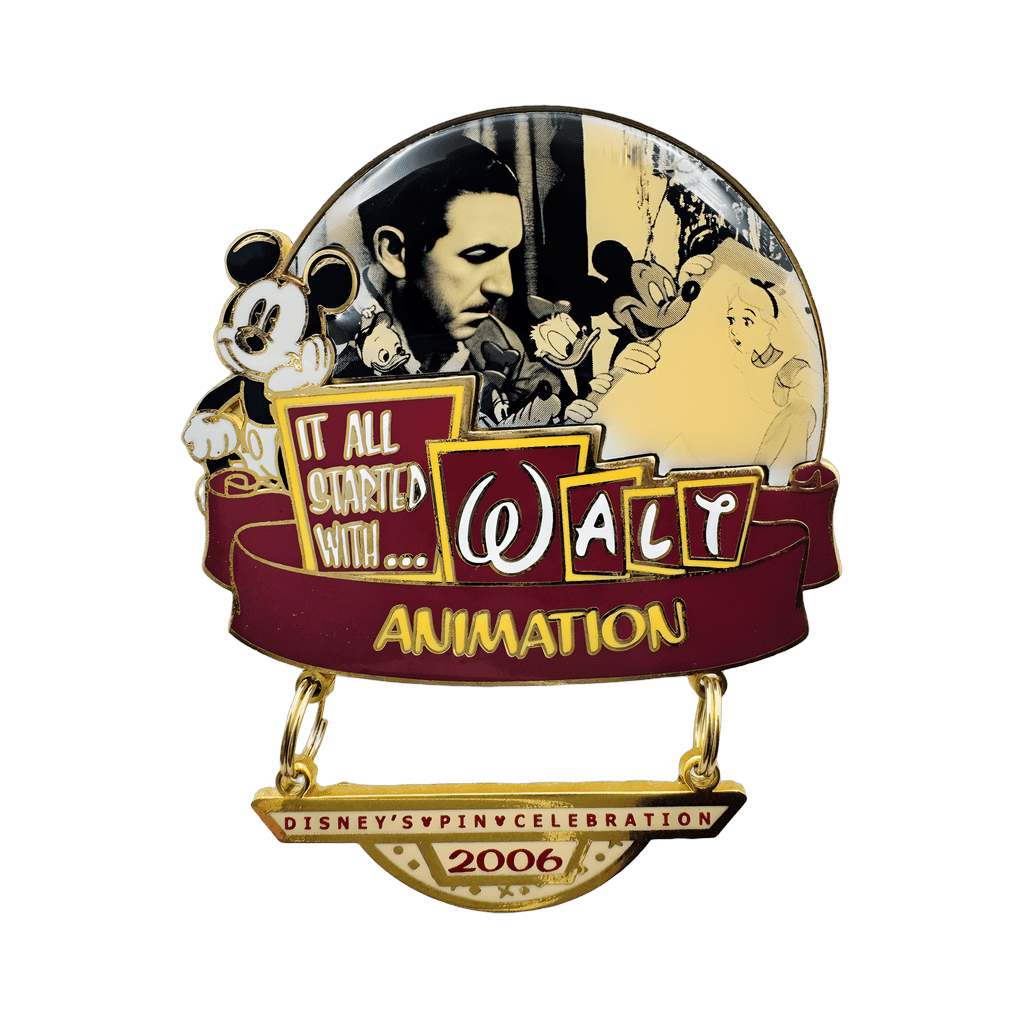 Animation Collection Framed Set Completer Disney pin