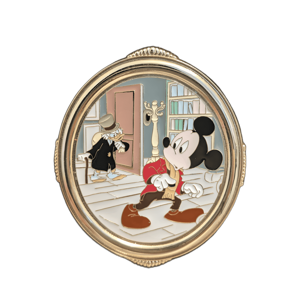 Mickey Bob Cratchit & Scrooge Disney pin
