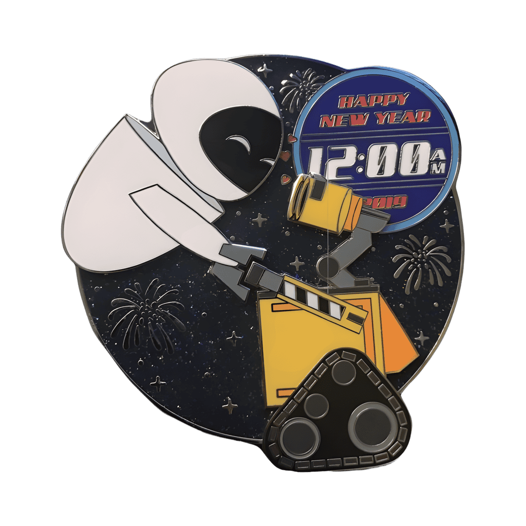 Happy New Year 2019 - Wall-E Disney pin