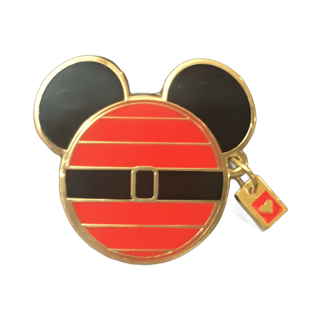 Santa Mickey Mouse Disney pin