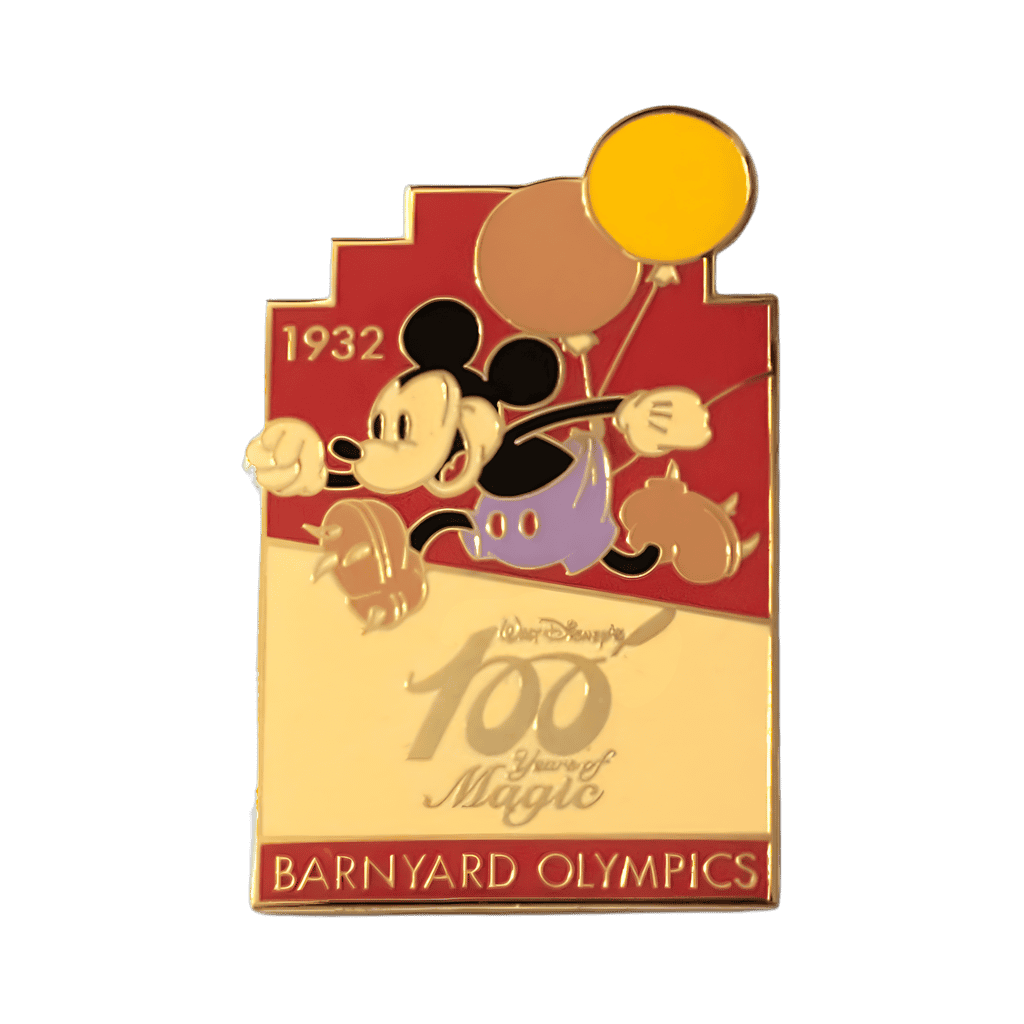Mickey Mouse in "Barnyard Olympics" Disney pin