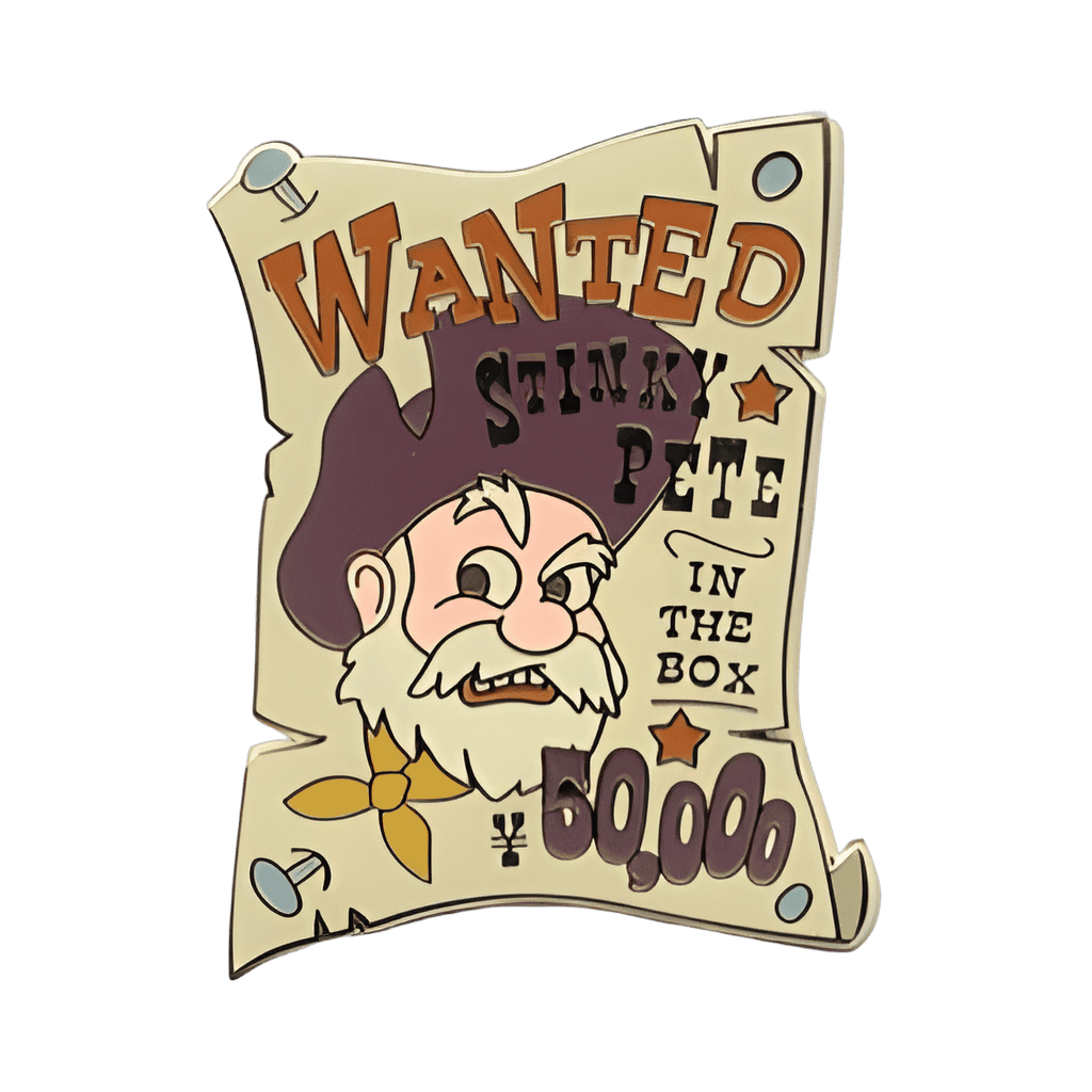 Stinky Pete Reward Poster Disney pin
