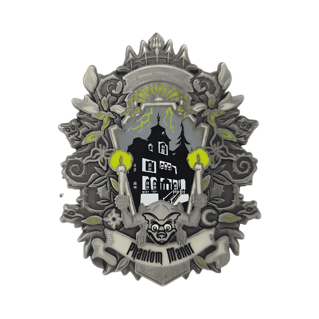 Phantom Manor Crest Disney pin