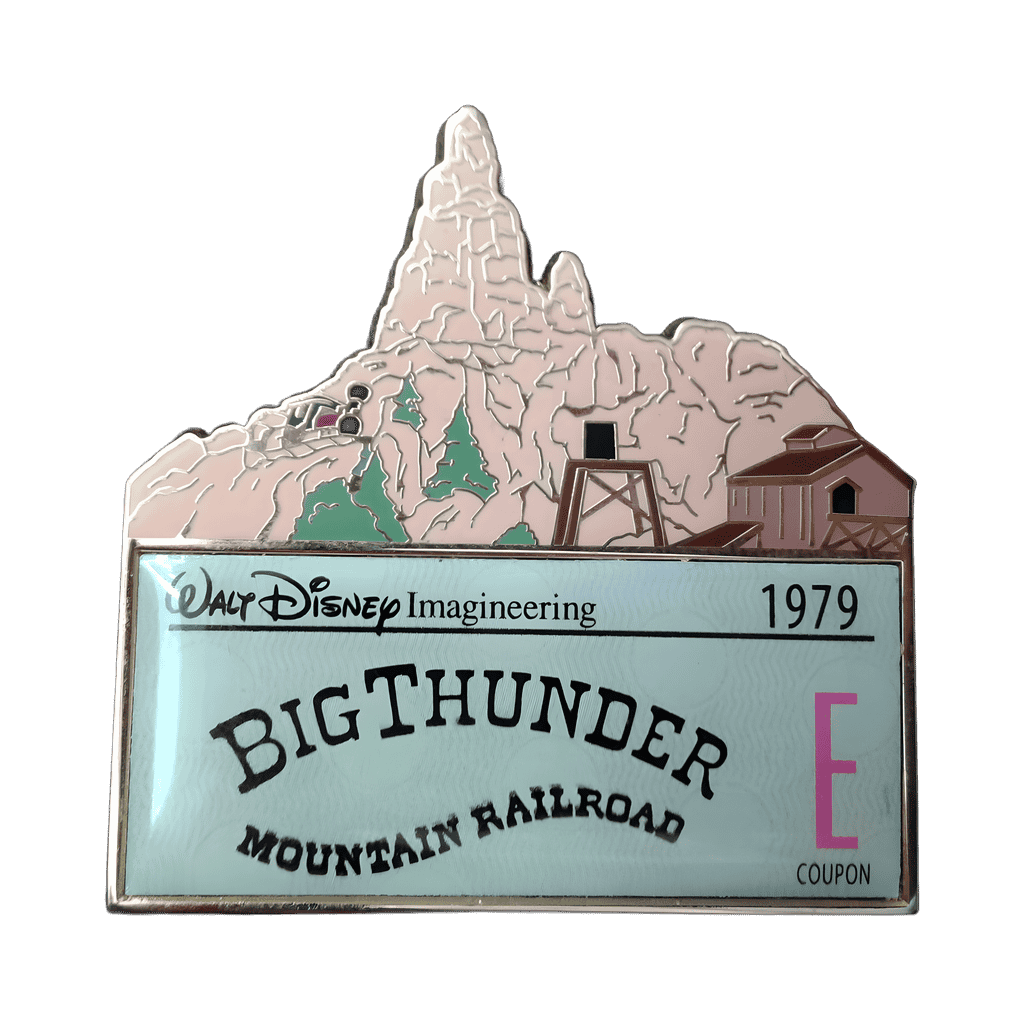 Big Thunder Mountain Railroad Disney pin