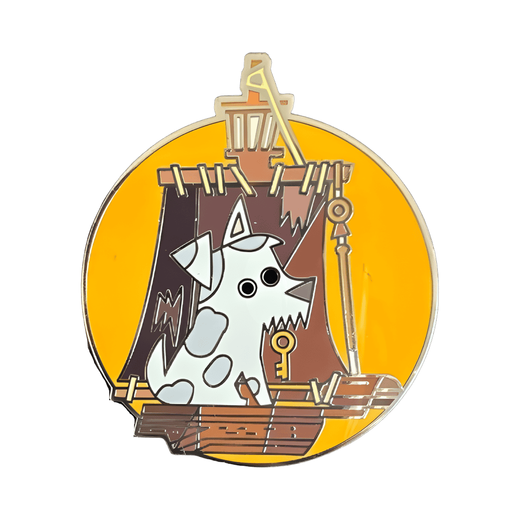 Pirates of the Caribbean - Jail Dog With Keys Disney pin